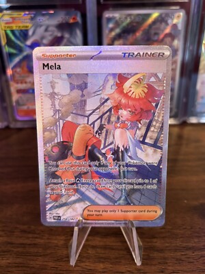 Pokmon TCG Mela 254/182 Trainer Special Illustration Rare Full Art Paradox Rift | eBay Pokmon TCG Mela 254/182 Trainer Special Illustration Rare Full Art Paradox Rift | eBay