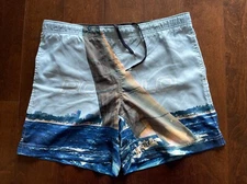 Vintage Polo Sport Ralph Lauren Sailing Yacht Challenge 12M Swim Trunks Sm Med L