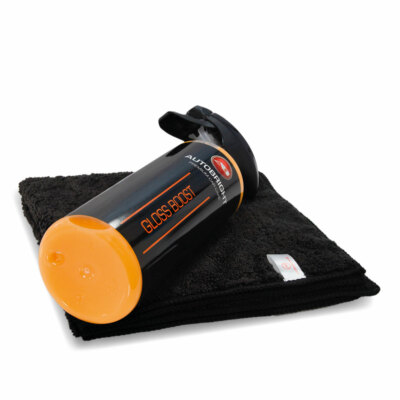 Autowachs Politur Gloss Boost Quick Detailer Spray Protect & Microfaser Autobright