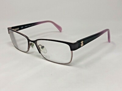 TOUS VTO305K Eyeglasses Frame 54-16-140 Purple/Pink Clear  display picture 2
