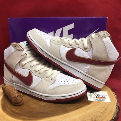 nike sb dunk high pro crimson