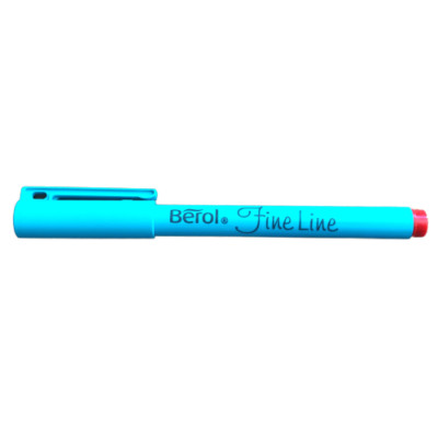 475 Berol rot Farbe FineLine Filzstifte