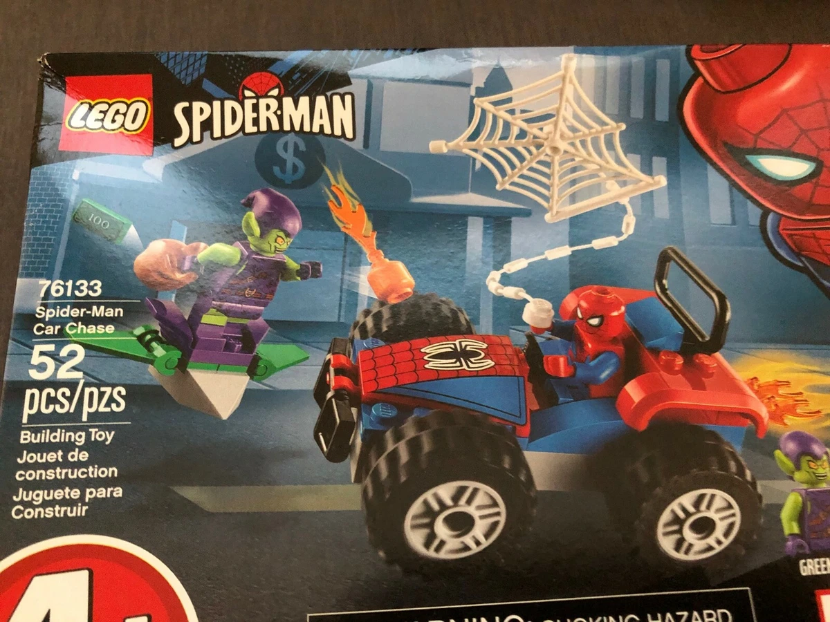 LEGO Marvel Spider Man Car Chase Green Goblin 76133 NEW B