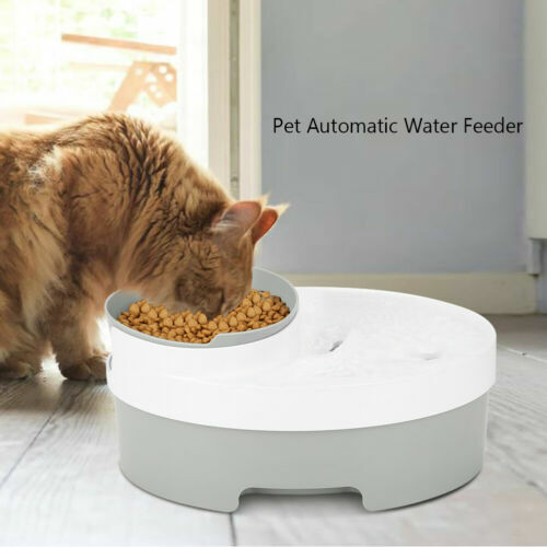 3 In1 Automatic Pet Food Drink Dispenser Dog Cat Feeder Water
