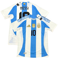 2024/25 Argentina Authentic Home Jersey #10 Messi Medium Copa America Champions
