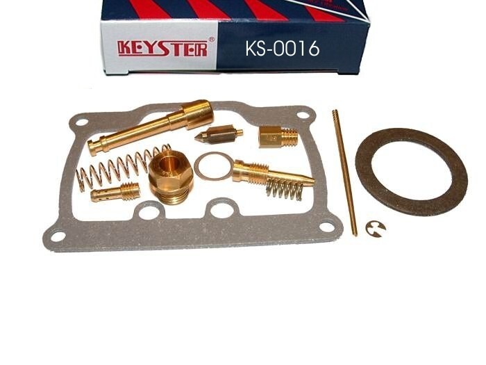 Kit carburateur Suzuki TS 125 joint pointeau gicleur Keyster KS-0016 moto ancienne 1972-1977