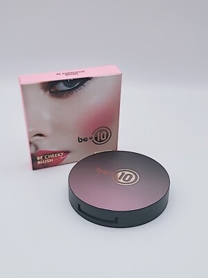 Be a 10 Be Cheeky Blush New Full Size .24 oz. Be Audacious (Rose) New in Box