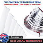 <!--F#f_0-->Self-Tape Silver Chrome Moulding Trim Auto UTE Cab Side Body Garnish Protection<!--F/-->