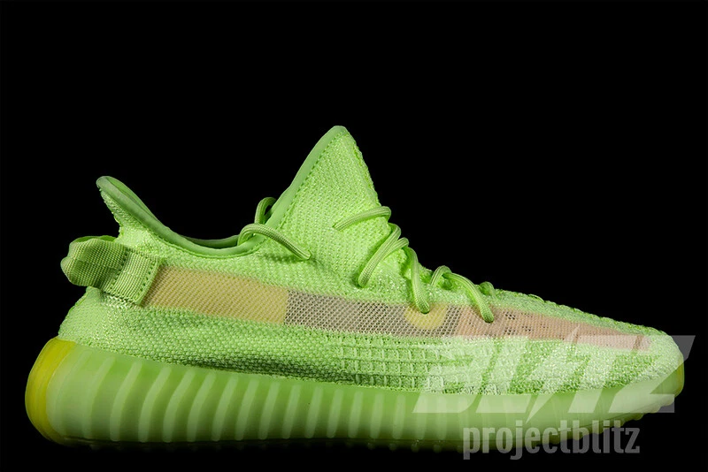 ADIDAS YEEZY BOOST 350 V2 GID GLOW SZ 6-11.5 EG5293 2019 GLOW/GLOW