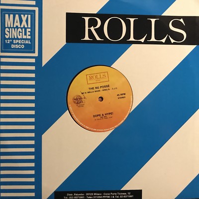 THE NU POSSE   Dope & Hype!   Vinile 12 Mix   RLS 1911