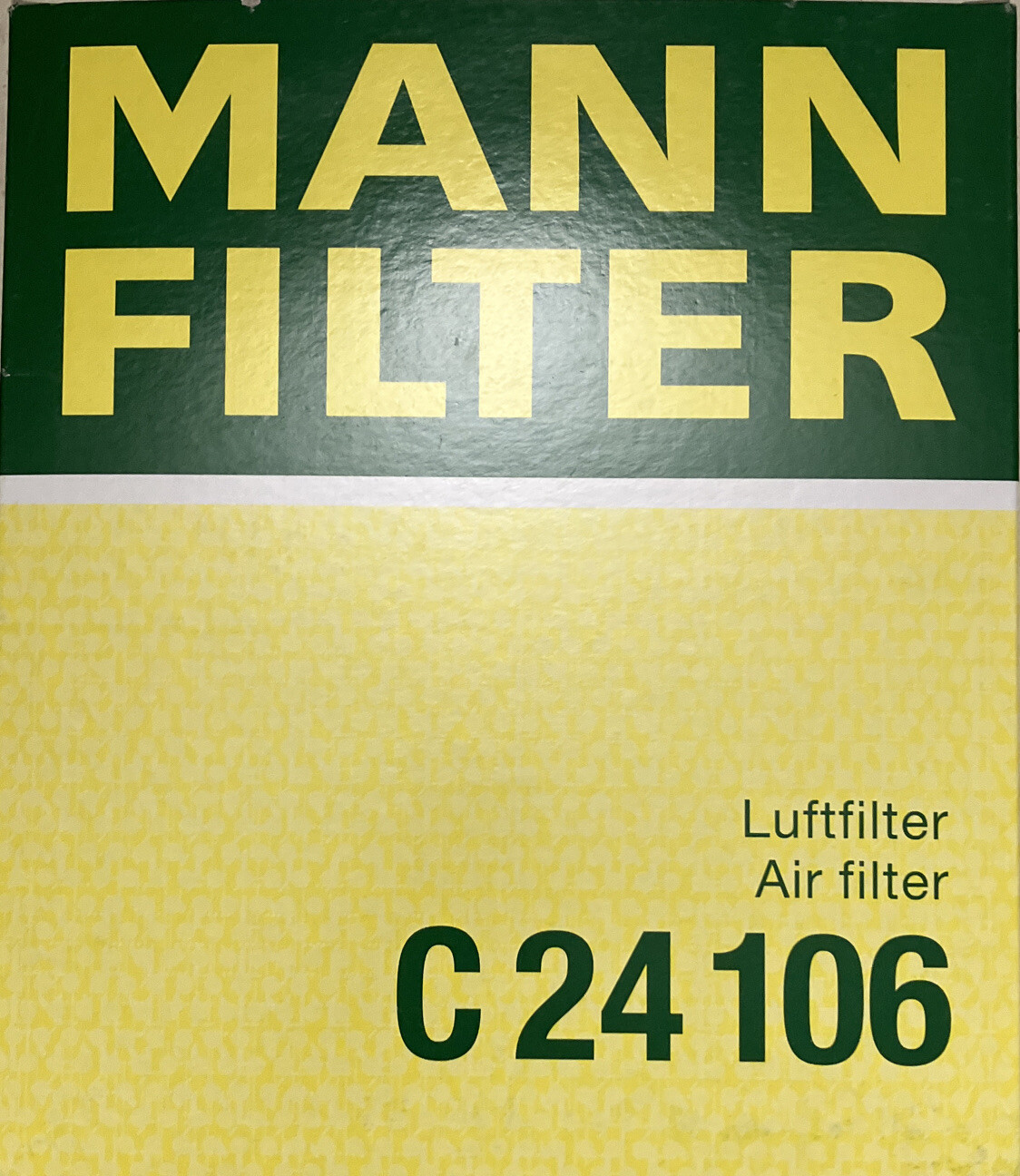 MANN C24106 AIR FILTER FOR MERCEDES BENZ SLK ( R170 )