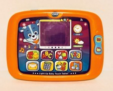 VTech Light-Up Baby Touch Tablet Orange And Green. Tested And Works Great