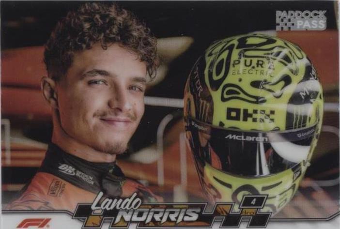 2024 Topps Paddock Pass Formula 1 - Lando Norris #57 for sale | eBay