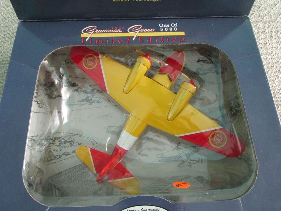 Grumman Goose Shell 1938 Limited Edition Die Cast Coin Bank 1997 Gearbox Toys - Image 3 of 4