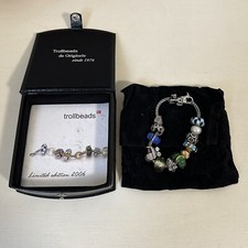 Rare Trollbeads 2006 Anniversary Bracelet In Original Box