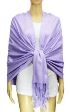New Elegant Soft Long  PASHMINA SCARF/WRAP/SHAWL-- Lavender