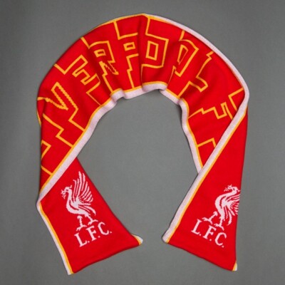 Liverpool FC Jaquard Scarf/Knitted Scarf New Balance NEW