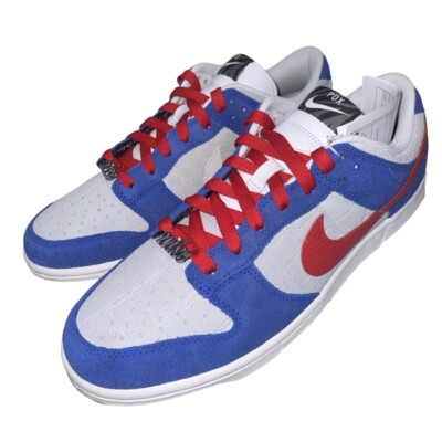 Mens Size 11.5 - Nike Dunk Low ID Red White New Sneakers FJ2253 -901 Custom Nike Nike Dunk Low By You 365 Nike Dunk Low Next  main image 4