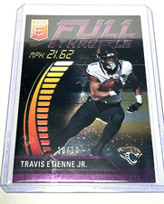 2023 Donruss Elite Football Card - Travis Etienne, Jr. - Full Throttle 10/10