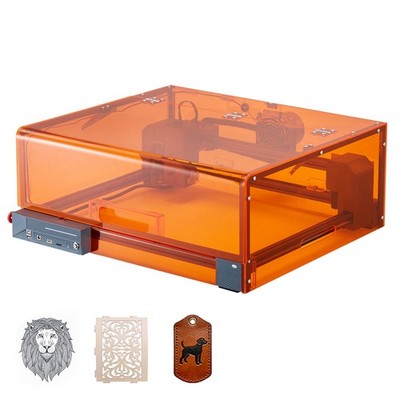 Uimoso 20W Laser Engraving Machine with Protective Enclosure, Class 1