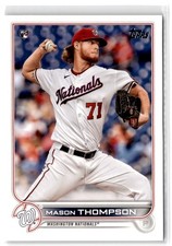2022 Topps Mason Thompson RC #38 Washington Nationals