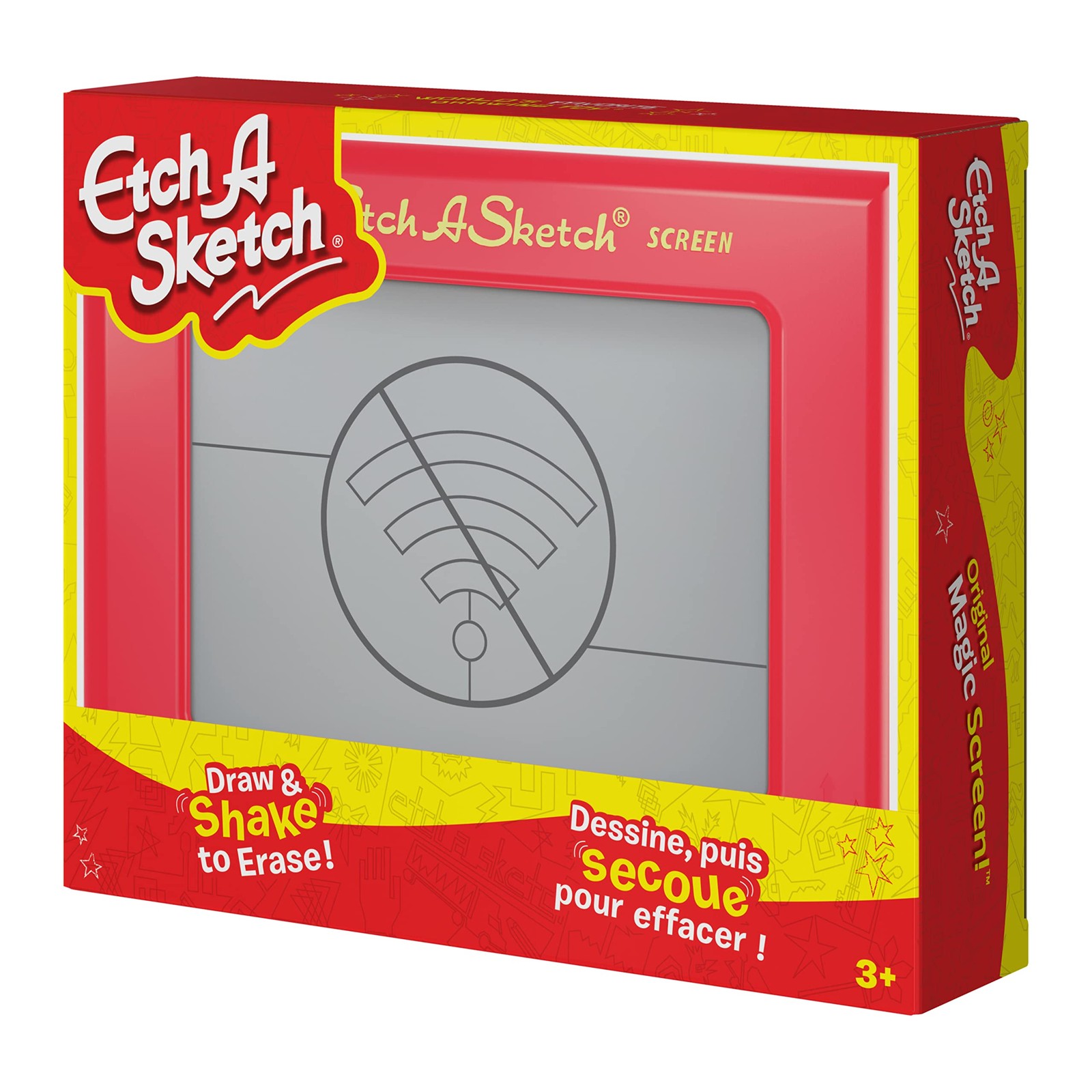 Classic Magic Drawing Screen Toy for Kids Ages 3+ Educational Sketch Board