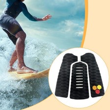 Surf Traction Pad Black Professional Non Slip EVA Surfboard Grip Pads for