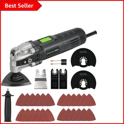Leistungsstarkes 400W oszillierendes Multi-Tool - 6 Geschwindigkeiten & breites Anwendungszubehör