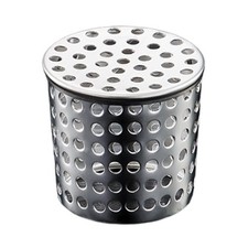 1x Stainless Steel Gutter Guard Leaf Filter Strainer Downspout Drain Pipe Cover
