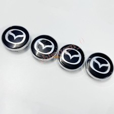 4 Pcs 60mm Für Mazda Auto Nabenkappen Nabendeckel Felgendeckel Radnabe