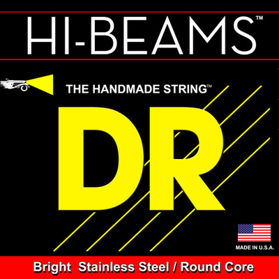 DR Saiten Hi-Beam Round Core Bass Medium 5 Saiten X-Long