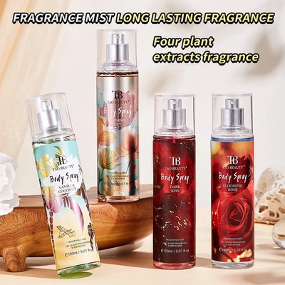 Women 150ml long lasting body perfume spray fragrant floral fruity jasmine rose