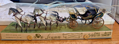 Vintage Brumm Historical Carriage No. 5 Napoleon III MIB 1:43 Made in Italy
