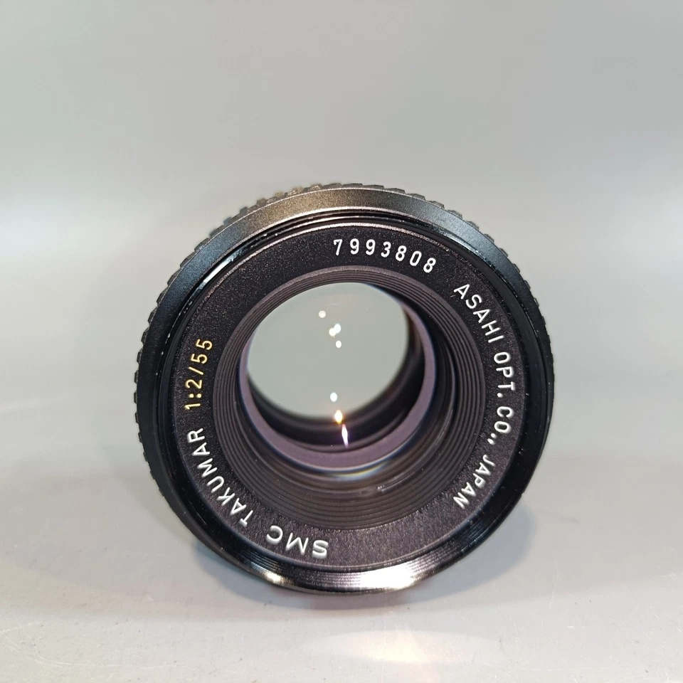 Pentax Asahi Super Takumar 55mm f/2 Prime Lens * M42 * Super Takumar - Image 2 of 4