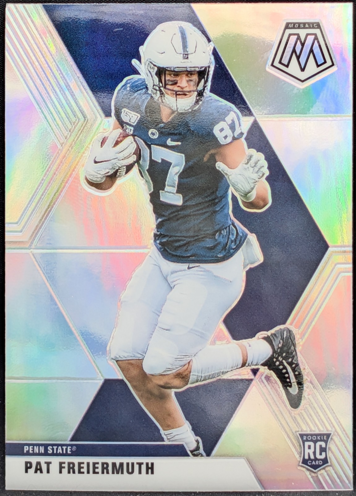 2021 Panini Mosaic Prizm Silver #332 Pat Freiermuth Pittsburgh Steelers