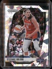 2024 Panini Prizm WNBA #34 Stefanie Dolson Ice Prizms