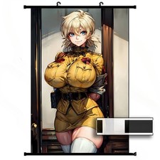 Game HD Girl Seras Victoria Vampire Home Picture Scroll Poster Manga Wall Art 
