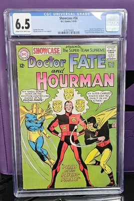 DC Comics Showcase #56 CGC 6.5 1965 1st Silver Age Appearance Of Psycho-Pirate!