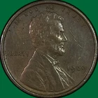 1909 Lincoln Wheat Cent Almost Uncirculated AU Coin #39954