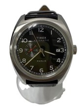 TIMEX TW2V62100 Marlin Quartz men Black Dial Watch Japan in box - Rank B