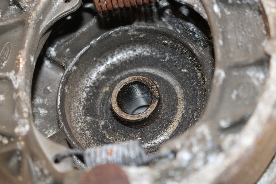 Honda CT200 Trail 90 1965 montaje de tambor de freno trasero A396 Foto 4 de 4