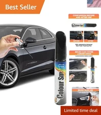 Fast-Drying Car Scratch Repair Pen - Touch-Up Paint for Deep Scratches, Black