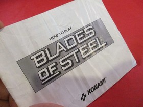 Blades of Steel Nintendo NES Instruction Manual Booklet ONLY