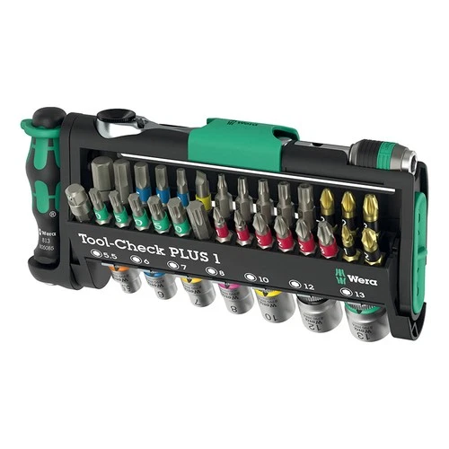 Wera TOOL-CHECK PLUS 2 : Metric/Imperial, 1/4"