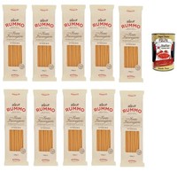 Rummo Fettucce N. 15 Pasta Lenta Lavorazione Bronzezeichnung 10X 500G+Polpa 400G