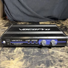 VocoPro UHF Dual Channel Wireless Microphone System Model UHF-3200 Tested