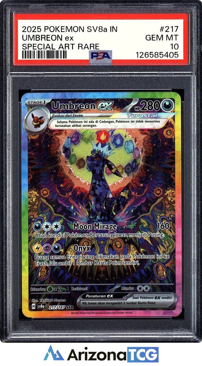 Отдельные коллекционные карточные игры Umbreon Pokémon TCG
