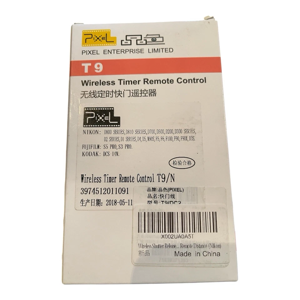 Pixel T9 - Wireless Timer Remote Control - New In Box - Image 2 of 4