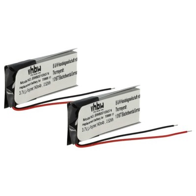 2x Akku für Plantronics Explorer 395 350 340 330 320 390 370 360 Headset 140mAh