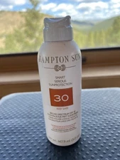 Hampton Sun SPF 30 Anti-aging  Continuous Mist 5 oz *New Sealed 